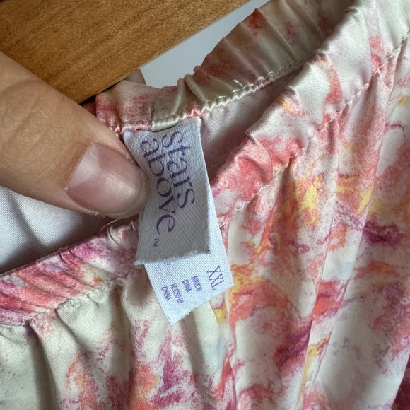 Stars Above - Pink and Yellow Tie-Dye top only - Picture 4 of 7